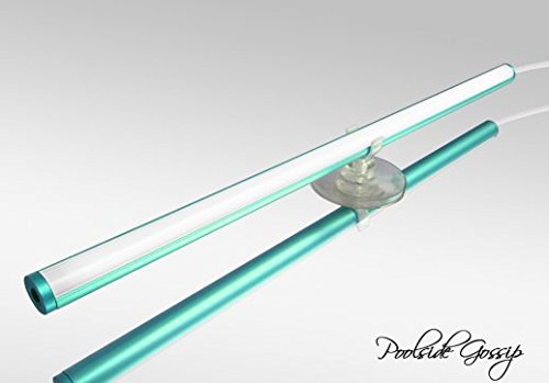 Preisvergleich Produktbild My BEAUTY LIGHT"STUDIO" - GLAMOUR EDITION - LED Spiegelleuchte (Spiegellampe, Schminklicht, Tageslichtlampe, Make-up Licht, 6500-5500 - 4200-3000 -2700 Kelvin) ("Poolside Gossip" (Türkis-Grün))