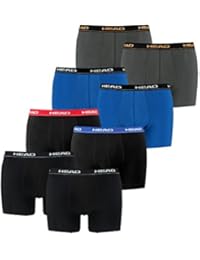 Lot De 5 Boxers Homme HEAD - Coton Doux - Taille élastique Confort