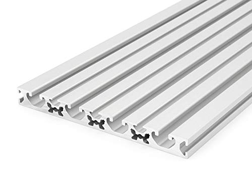 Profil en aluminium 160x16  - Type I - Rainure 8 mm - Longueurs standards.