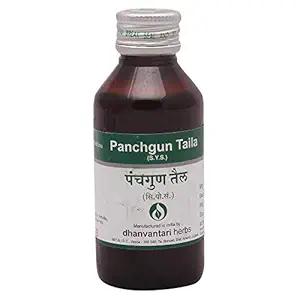 Ayucine Forever Dhanvantari Panchgun Tail, 100 ml (Pack of 4), Multicolour (AF218_a)