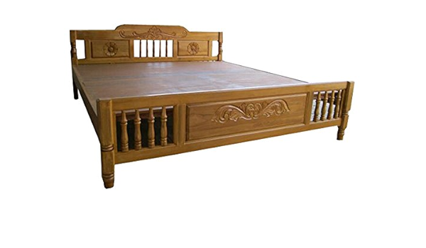 mahogany cot bed
