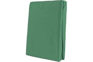 LEONADO VICENTI Leonado Vicent - Classic prześcieradło z gumką 100% bawełna dżersej prześcieradło z gumką w wielu kolorach i rozmiarach, markowa jakość ÖKO TEX Standard 100 (200 x 200 cm - 200 x 220 cm, zielone)