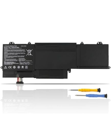 SeagullStar Nuova batteria per laptop C23-UX32 per ASUS ZenBook UX32 UX32V UX32A UX32VD VivoBook U38N U38N-C4004H 7.4V 6520mAh 7 SeagullStar Nuova batteria per laptop C23-UX32 per ASUS ZenBook UX32 UX32V UX32A UX32VD VivoBook U38N U38N-C4004H 7.4V 6520mAh 7