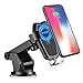 Price comparison product image Wireless Car Charger Mount, Qi Car Charger Phone Holder, SONRU Wireless Fast Charger and Air Vent Stand Car Charger Dock for iPhone X/8/8 Plus, Samsung Galaxy S8/S8+, S7/S7 Edge, S6/S6 Edge, Note 8/5 & Qi Enable Devices (In-car)