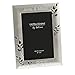 Produktbild Always & Forever personalisierbar – Juliana 10,2 x 15,2 cm Bilderrahmen versilbert Blatt Design – Gravur mit Ihrem Besondere Nachricht