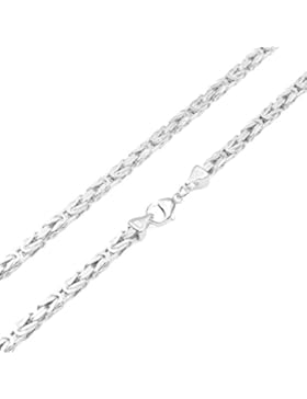 Königskette 5mm 925 Silber massiv - Länge Wählbar - Collier Halskette oder Armband