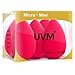 UVM 5pcs - Mini Precision Beauty Makeup Sponge Beauty Sponge Blender in Applicators, Blend Foundation Sponge (ROSE RED)