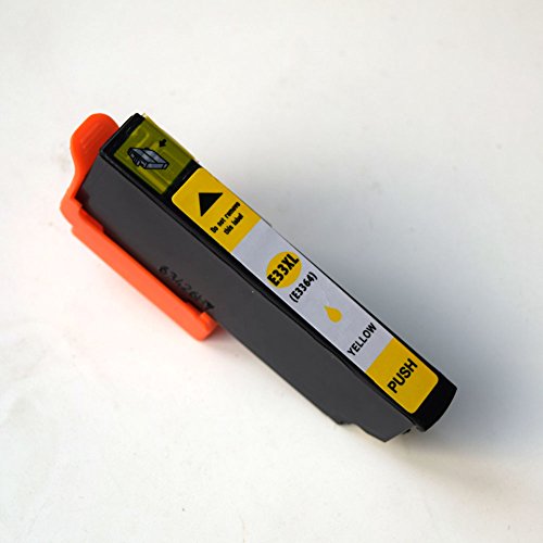 OYAT® 5x Hohe Kapazität Kompatibel Tintenpatronen Ersatz für Epson 33 33XL für Epson Expression Premium XP-530 XP-540 XP-630 XP-635 XP-640 XP-645 XP-830 XP-900 Drucker - 8