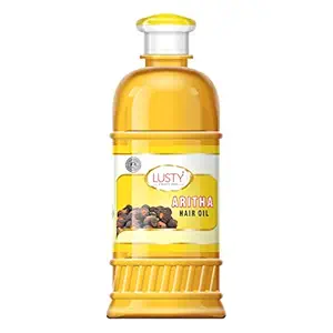 LUSTY A BEAUTY SENSE Aritha Hair Oil Intensive Hair Care - Non-Sticky & Non - Greasy - No Mineral Oil, Silicones for Long, Healthy and Strong Hair for Men & Women ? (500ML)