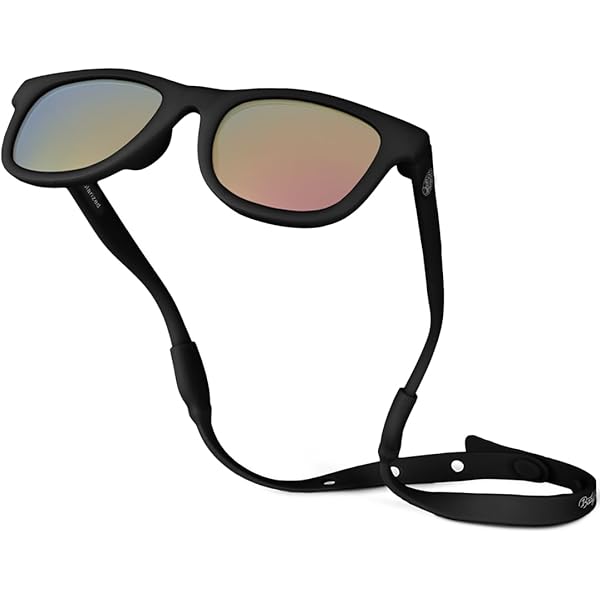 Occhiali Da Sole Polarizzati Flessibili Per Bambini Con Cinturino Regolabile Per Neonati Di Età 0-36 Mesi Protezione UV Al 100