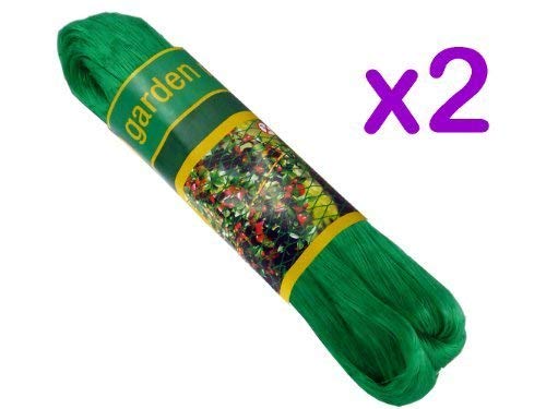 Value 4 Money Nylon Estanque de jardín Redes - 2m x 10m - 2 Packs