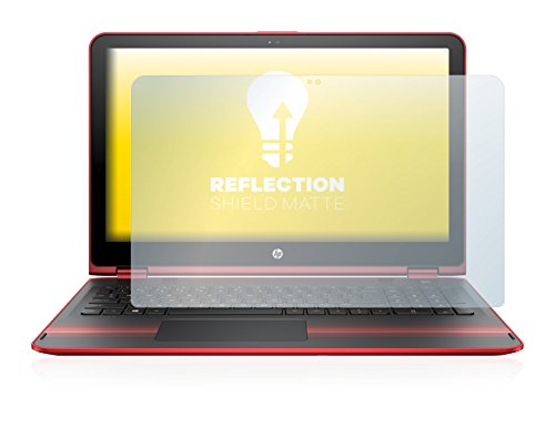 upscreen Reflection Shield Displayschutzfolie HP Pavilion 15 x360 Schutzfolie Matt – Entspiegelt, Anti-Fingerprint - 2