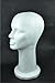 15" Styrofoam Foam Mannequin Manikin Display Head Wig Hat Stand White Foams Sale With Cace