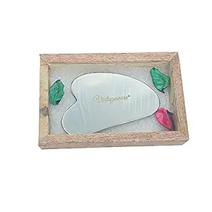 Vintageware Stainless Steel Gua Sha Board for SPA Acupuncture Therapy Trigger Point Treatment Scraping Face Massage tool (Heart Shaped)