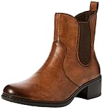Elastik Rieker Damen 77694 Stiefeletten, Braun (Chestnut/Brown 22), 39 EU