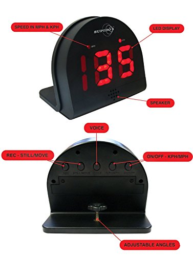 Supido – Multisports Speed Radar Geschwindigkeitsmesser - 5