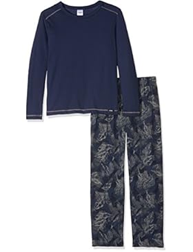 Skiny Jungen Zweiteiliger Schlafanzug Independent Sleep Pyjama Lang