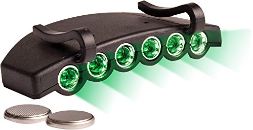 Active Eye AELC - Luz para gorra, 6 LEDs