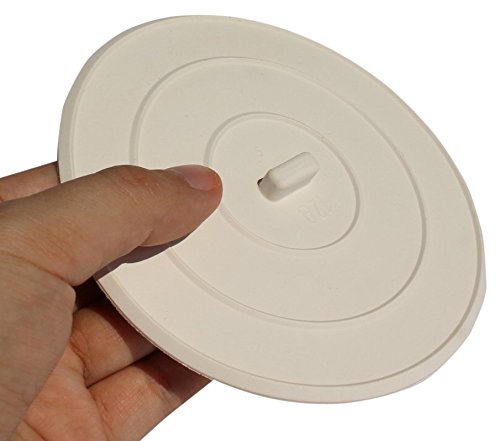Waschbeckenstöpsel Pack (2)-Wannen-Ablaufgarnitur & Spüle Plug The Best Universal ANSCHLAG-Spüle Reisestecker von Muzitao und - 3