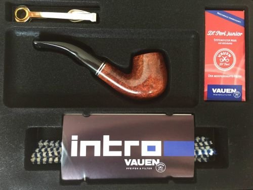 Preisvergleich Produktbild Vauen Intro-Pfeifenset Bent braun für Einsteiger 5-teilig