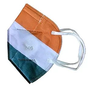 INDIGOCREATIVES India Flag patriot theme 100% Indian made Pollution, Bike and Car Riding,Reusable Outdoor Face Mask