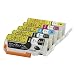 Produktbild 5XL Kompatibel Canon PGI-570XL CLI-571XL PGI570XL CLI571XL Tintenpatronen (1PGBK, 1BK, 1C, 1M, 1Y) für Canon Pixma MG5750 MG5751 MG5752 MG5753 MG5700 MG6800 MG6850 MG6851 MG6852 MG6853 Drucker