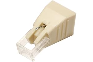 AUDIO-TECHNICA iBatt Puntina per giradischi, puntina fonografica cod. 334-1, compatibile AIWA AN 60 D,AKAI PC 84,RS 84,PIONEER PC 65,PN K65,SANYO MG 37,MG 47,ST 37D,ST 47D