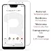 Produktbild MaxKu Google Pixel 3 Schutzfolie, Glasfolie Hartglas 9H Hardness Panzerglas Displayschutz Anti-Kratz Displayschutz für Google Pixel 3