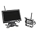Produktbild Tensay Wireless 12 V 24 V 7 zoll HD TFT LCD Fahrzeug Rückfahrkamera Monitor + Auto Ladegerät Für Lkw Bus RV Anhänger Bagger