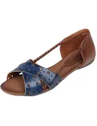 Catwalk Blue Flat Sandals