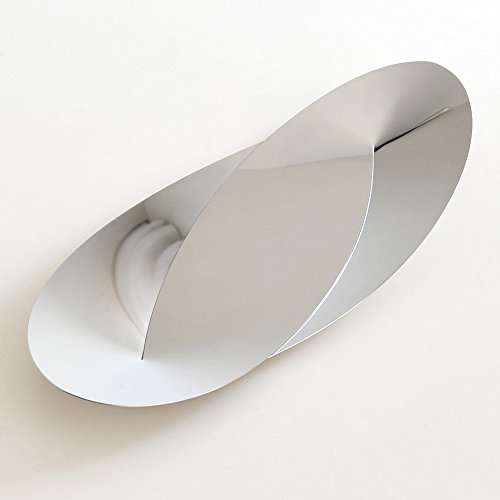 Alessi „Octave“ Brot- und Grissinikorb aus Edelstahl 18/10 glänzend poliert - 3