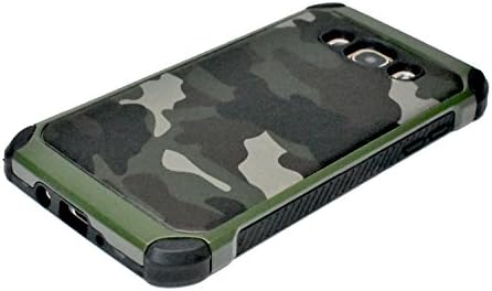 Galaxy J5 2016 Case,Samsung galaxy A7 2017 Camo Case Defender Shockproof Drop proof High Impact Armor Plastic and Leather TPU Hybrid Rugged Camouflage Cover Case for for Samsung Galaxy J5 2016 - Camo Green
