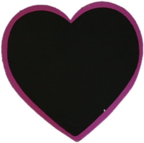 Purple Heart Wooden Clip On Chalkboard Place Name Table Setting