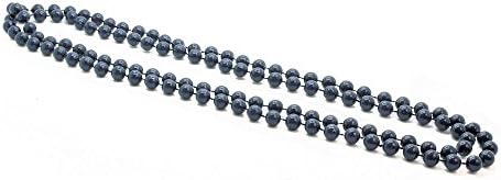 120cm Bead Necklace - Choice Of Colours (Navy)