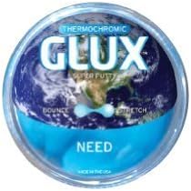 MegaGLUX Planetoid Color Changing Blue Putty - 45 Grams by Copernicus Toys