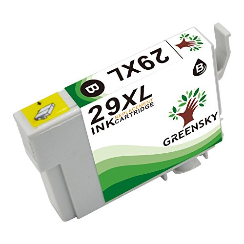 GREENSKY 1 Satz Wiederaufbereitet Tintenpatronen Ersatz für Epson 29XL für Epson Expression Home XP-235 XP-432 XP-332 XP-335 XP-245 XP-435 XP-342 XP-442 XP-247 XP-345 XP-445 Drucker-4 Farbe (1 Schwarz,1 Cyan,1 Magenta, 1Gelb) - 2