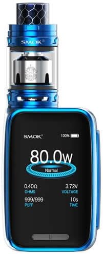 Smok X-Priv Baby Kit 80W Mod Kit TFV12 Baby Prince Tank Premier Vaping (Prism Blue)