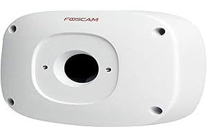 Foscam FAB99 Boîte de jonction étanche en acier inoxydable pour caméras IP FI9902P/G2EP/G4P/G4EP/FI9800W Blanc