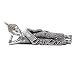 Produktbild DEKO FIGUR BUDDHA "RUHE" | Poly, 38 cm, antik-silber | Skulptur