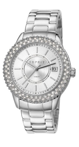 Esprit Marin glitzernde Lichtreflexionen Women'Herren-Armbanduhr 1725.1562 Analog-Anzeige und Silber-Edelstahl-Armband ES106212015 Esprit Marin glitzernde Lichtreflexionen Women'Herren-Armbanduhr 1725.1562 Analog-Anzeige und Silber-Edelstahl-Armband ES106212015