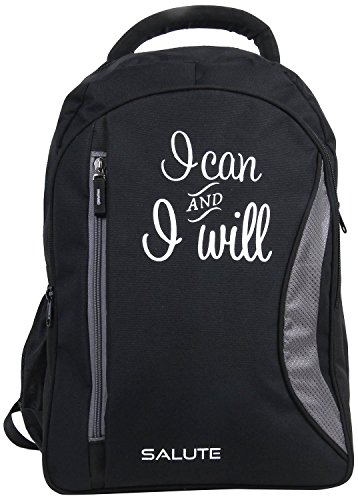 Salute Polyester 34 Ltrs Black & Grey Laptop Backpack RS.599 (40.00% Off) - Amazon