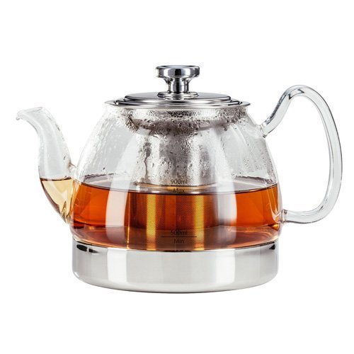 Judge Stove Top Glass Teapot, 900 ml
