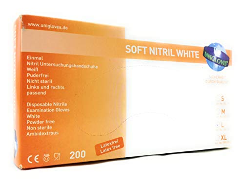 Preisvergleich Produktbild Nitril Untersuchungshandschuhe puderfrei Gr. L 200 Stück je Box