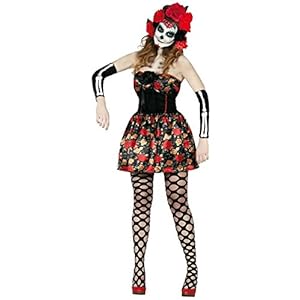 Señoras Día de Muertos muerte mexicano Zombi Halloween Disfraces disfraz