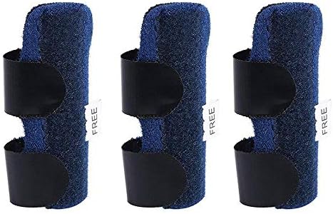 Trigger Finger Splint,Built-in Aluminium Support Trigger,Mallet Finger Brace Relieve Pain,Trigger Finger Brace with Adjustable Magic Sticker -3PCS