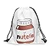 Produktbild Fullprint, bolsa-mochila mit Kordelzug, für Männer, Frauen oder Kinder, für die Schule, als Handtasche oder für das Gymnasium mehrfarbig Nutella Einheitsgröße