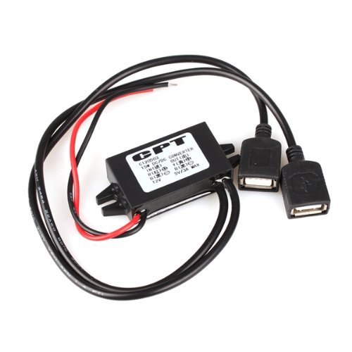 Alimentatore Step-down 3A USB Convertitore DC-DC Impermeabile Da - Foto 11