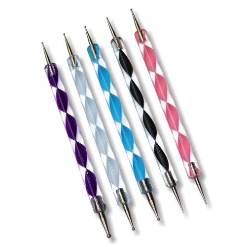 NAILFUN 5 Nail Art Dotting Tools - Various Sizes