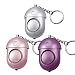 Produktbild Taschenalarm 140dB - Safe Sound Personal Alarm mit Schlüsselanhänger Taschenlampe, Panikalarm Schrillalarm Pieper Sirene für Frauen und Kinder (3 Stücke)