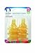 Gerber First Essential 6 Pack Latex 3 Hole Nipples